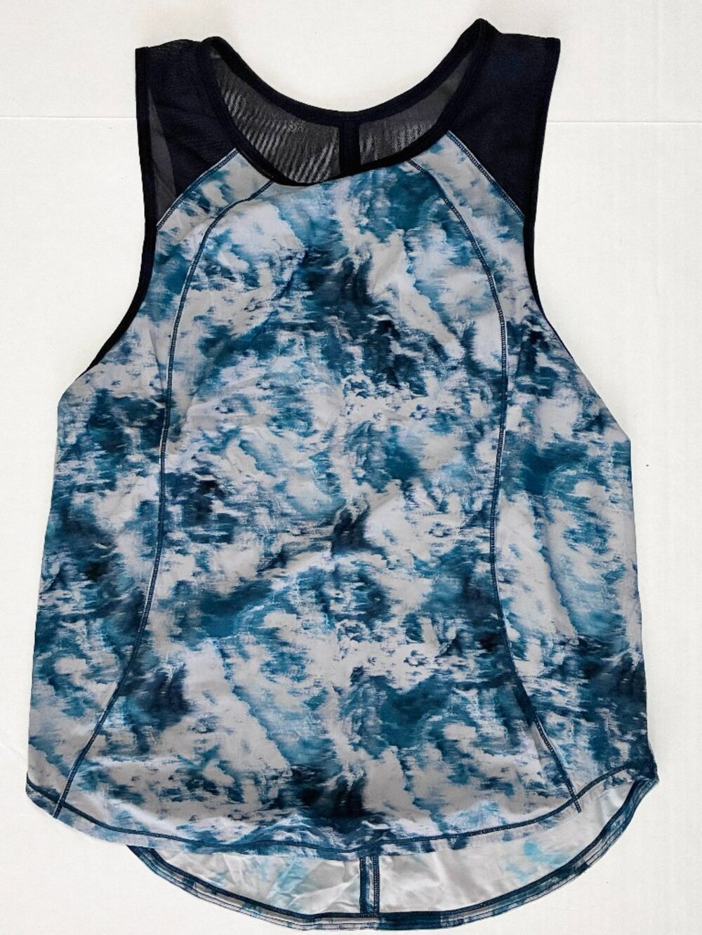Lululemon Sculpt Tank Sea Side Silver Fox Alberta Lake / Naval Blue